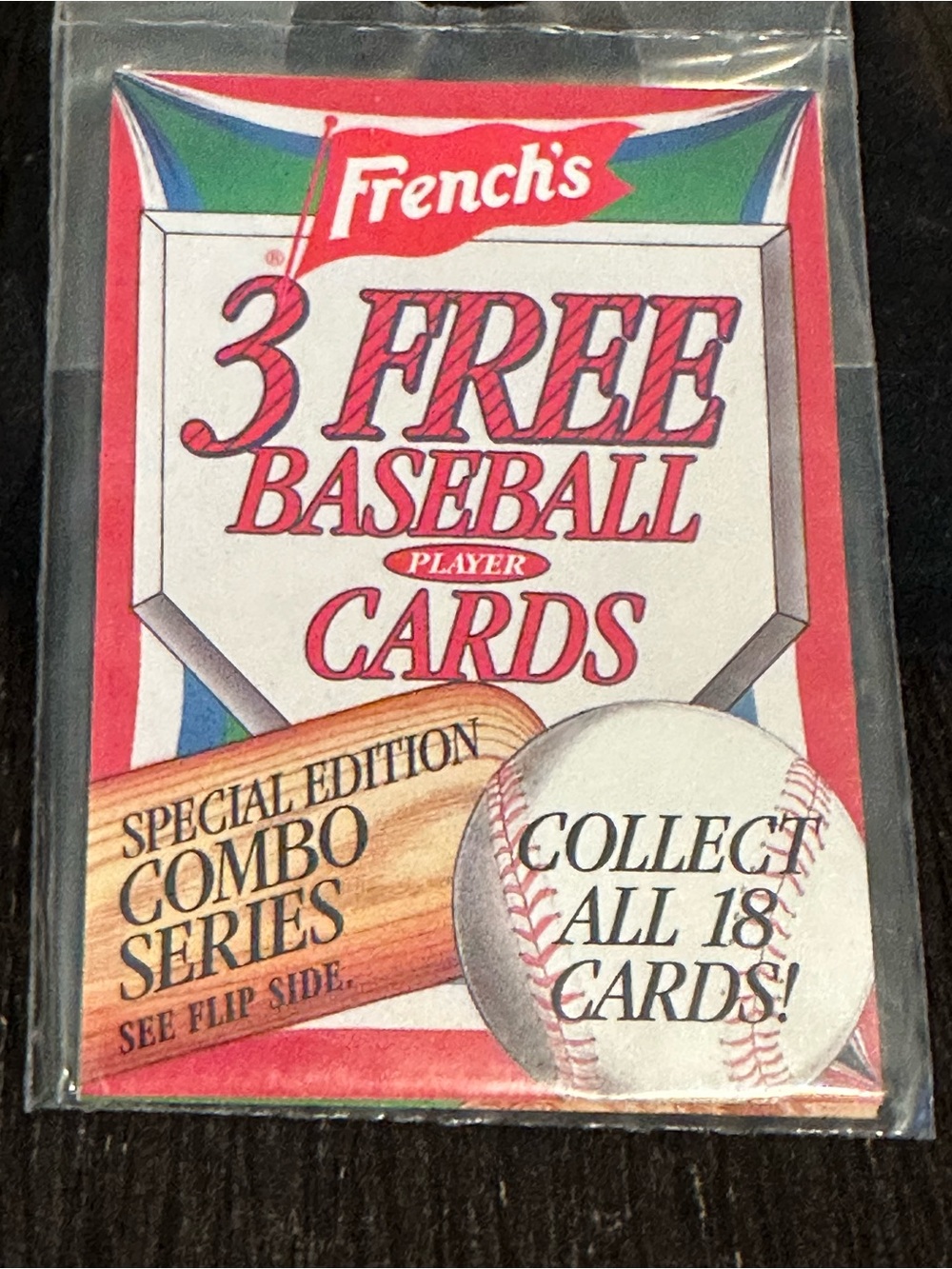 Frenchโs Mustard Baseball Player Cards - Red Promotional Pack